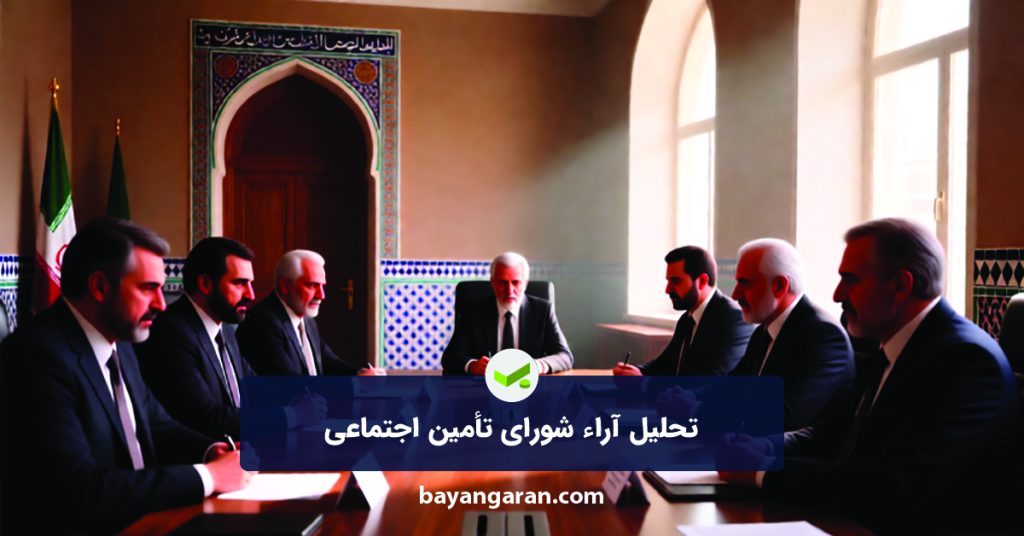 تحلیل آراء شورای تامین اجتماعی